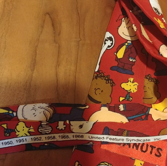 Vintage Peanuts Mens tie. 1968 - Picture 3 of 4